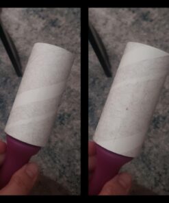 Metkix Lint Rollers for Pet Hair Extra Sticky | Protective Covers | Value 400 Sheets Dog Cat Pet Hair Remover | Lint Roller for Clothes Sofa Bed Carpet and More | Lint Roller Refills 2 Rollers + 2 Refills (Total 400 Sheets) 31 613RASlg6lL