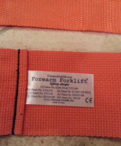 Forearm Forklift 2-Person Lifting and Moving Straps; Lift, Move and Carry Furniture, Appliances, Mattresses or Any Item up to 800 lbs. Safely and Easily Like a Pro, Orange 1-Pack Cargo Strap 28 613RZzO0iVL