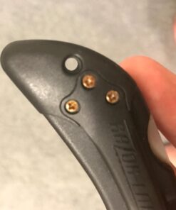 OUTDOOR EDGE 3.5" RazorLite EDC Knife. Pocket Knife with Replaceable Blades and Clip. The Perfect Hunting Knife for Skinning Deer. Blaze Orange with 6 Blades Orange (6 Blades) 35 613S0hipYwL