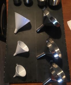 Norpro Plastic Funnel, Set of 3, Set of Three, White 40 613Skt61TmL