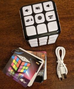 Rechargeable Game Activity Cube - 9 Fun Brain & Memory Games - Cool Toys for Boys and Girls - Christmas/Birthday Gifts for Ages 6-12+ Year Old Kids Tweens & Teens - Best Boy & Girl Toy Gift Ideas 61 613T8emnrGL