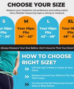 Alternative view of Backwonder Back Support Belt Sciatic Nerve Brace For Back Si Belt For Women Men Perfect Lower Back Support Belt Offset Buckle for Better Fit Supports Pelvis Lower Back Sciatica Nerve Pain Relief Large (Pack of 1)