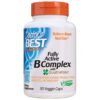 Doctor's Best Fully Active B Complex, Non-GMO, Gluten & Soy Free, Vegan, Supports Energy Production, 30 Count Unflavored 30VC 36 613V017ZIL