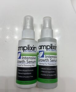 Intensive Biotin Hair Growth Serum - Spray - Hair Loss, Receding Hairline & Pattern Baldness Treatment For Women & Men With Thinning Hair - Dht Blocker - Sulfate-Free by Amplixin (2oz) Biotin Serum 32 613WLa2sClL 2