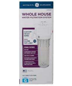 Alternative view of GE Whole House Water Filtration System | Reduce Sediment, Rust & More | Install Kit & Accessories Included | Filter Not Included | Replace Filter (FXWTC, FXUSC, FXWPC, FXWSC) Every 3 Months | GXWH20T