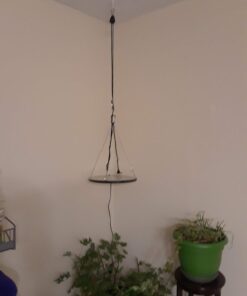 Apollo Horticulture Pair of 1/8" Adjustable Grow Light Rope Hanger w/ Improved Metal Internal Gears Pair of 1/8" 31 613aImOIOYL