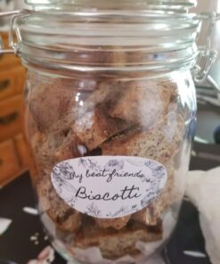 OAMCEG 4 Pack Wide Mouth Mason Jars - 34 OZ Airtight Glass Canning Jars with Leak Proof Rubber Gasket and Clip Top Lids, Perfect for Storing Coffee, Sugar, Flour or Sweets J-1L 32 613ao6hWyUL