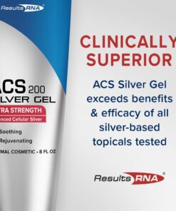 Results RNA - ACS 200 Silver-Glutathione Gel – Advanced Cellular Colloidal Silver Gel for Wound Care & Superior Dermal Healing. Clinically Proven. Recommended by Doctors Worldwide (2 oz) Unflavored 2 Fl Oz (Pack of 1) 10 613cDKah1hL