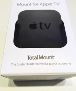TotalMount – Apple TV Mount – Compatible with all Apple TVs Premium Black Apple TV Mount 38 613cim8KxCL