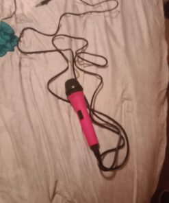 Singing Machine Wired Microphone for Karaoke, (Pink) - Unidirectional Dynamic Vocal Microphone - Plug-In Microphone for Karaoke Machine, AMP, & Speaker - Mic for Singing, Public Speaking, & Parties 1 Pink 19 613gAw7EUzL