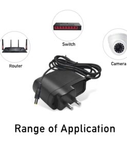HDView 12V DC 1A 1000mA Power Adapter Supply UL Listed Certified 2.1mm 5.5mm, Power Transformer for Security Camera,110-240V AC Input 4 613gMeeAwiL 1