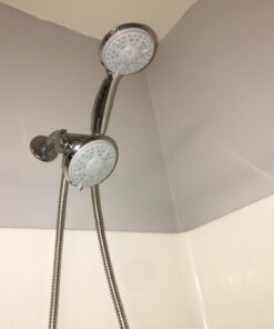 Aquadance by HotelSpa 24-Setting Slimline Showerhead and Hand Shower Combo 49 613gpJxjy2L