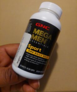 GNC Mega Men Sport One Daily Mens Multivitamin, 60 CAPLETS 14 613h7SpL JL