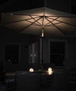 OYOCO Warm White Patio Umbrella Light 3 Brightness Modes Cordless 28 LED Lights at 200 lumens 4 x AA Battery Operated,Umbrella Pole Light for Patio Umbrellas,Camping Tents 38 613hfZtpupL