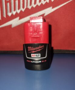 Milwaukee 48-11-2420 M12 REDLITHIUM 2.0 Compact Battery Pack (1-Pack) 1 Count (Pack of 1) 18 613ksIsRT2L