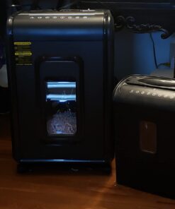 Amazon Basics 24 Sheet Cross Cut Paper, CD and Credit Card Home Office Shredder with Pullout Basket, Black 26 613lTpXdgzL