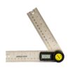 General Tools Digital Angle Finder Ruler #822 - 5" Stainless Steel Woodworking Protractor Tool with Large LCD Display 5-Inch 27 613mUpTQhTL