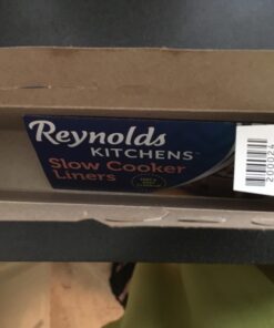 Reynolds Kitchens Slow Cooker Liners, Regular (Fits 3-8 Quarts), 6 Count Regular - 6 Count 31 613n93O3NxL