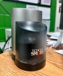 School Smart Vertical Electric Pencil Sharpener, For Classroom, Home, and Office Use, Black and Grey 43 613nTtnSKpL