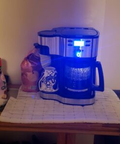 Hamilton Beach 2-Way 12 Cup Programmable Drip Coffee Maker & Single Serve Machine, Glass Carafe, Auto Pause and Pour, Black (49980R) 50 613oia6YS0L