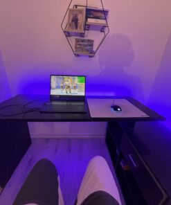 Govee 16.4ft RGBIC LED Strip Lights H617A, Smart LED Lights, App Control with Segmented DIY, Music Sync Mode, Bluetooth Control, Color Changing LED Light Strips for Bedroom, Gaming Room and Desk 44 613peJYQ2JL
