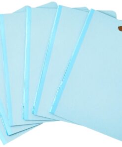Alternative view of Amazon Basics Classification Folder, 100% Recycled, 2 Dividers, 2" Embedded, Letter, Light Blue, 10 Count per Box 2 Divider