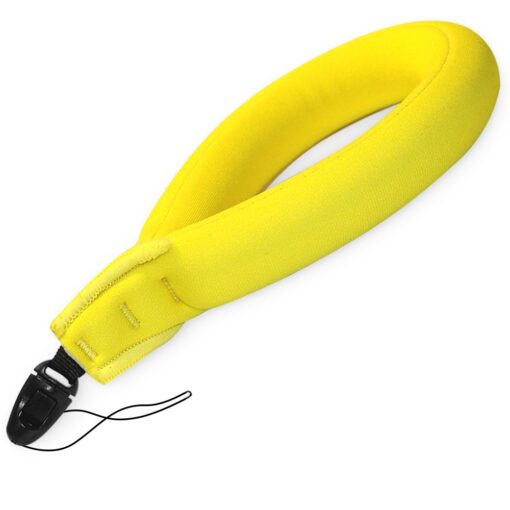 TETHYS Waterproof Camera Float, [Buoyance Series] Universal Floating Strap for Underwater Camera,Waterproof Pouch Case Yellow