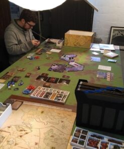 Stratagem 6' x 4' Open Field Grass Terrain Neoprene Tabletop Wargaming Grass Field Battlemat with Carrying Case 33 613qigRDw1L