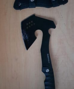Sheffield 12153 Standoff Tactical Tomahawk with Sheath, Survival Hatchet Lightweight, Hatchet Camping Survival, Hand Hatchets, Axe Throwing Hatchet 17 613rKZxYnJL