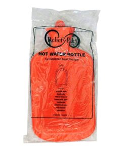 Classic Red Rubber Hot Water Bottle, Hot Compress, Pain Relief from Headaches, Cramps, Arthritis, Back Pain, Sore Muscles, Injuries - 2 Quart Capacity 14 613ryeGvisL