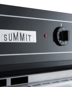 Summit Appliance WTM7212KW 24" Wide Gas Wall Oven with Electronic Ignition, Digital Clock/Timer, Interior Light, Lower Broiler Compartment White 11 613sStpRebL