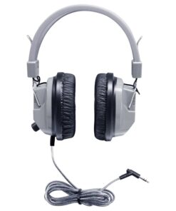 Alternative view of HamiltonBuhl SC-7V SchoolMate Deluxe Stereo Headphone with 3.5 mm Plug and Volume Control, Leatherette Cushions, Replaceable, Heavy-duty, Write-on, Reclosable Bag, Volume Control On Ear Cup Single