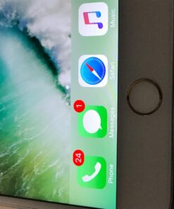 Johncase OEM Home Button Flex Ribbon Cable Assembly w/Rubber Gasket Replacement Part Compatible for iPhone 6/6 Plus (Gold) Iphone 6/6 Plus (Gold) 11 613tlrZNWQL