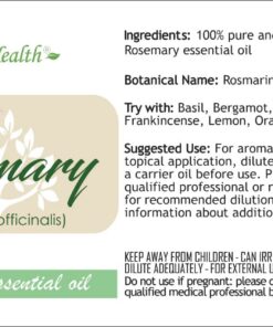 Rosemary Essential Oil - 1 fl oz - 100% Pure Essential Oil - GreenHealth Rosemary 12 613uIUeOvmL