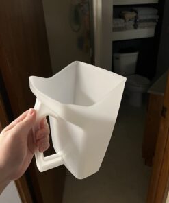 Rubbermaid Commercial Products Food Service Utility Scoop, 64-Ounce, White, for Ice/Bar and Ingredient Use in Restaurant/Kitchen 42 613uYNKPocL