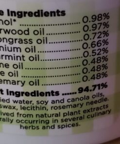 Sallye Ander "No-Bite-Me" All Natural Bug Repellent & Insect Repellent - Anti Itch Cream - Safe for Kids and Infants - Repels Mosquitoes, Fleas, and Ticks - 2 oz - Organic Bug Repellent for Skin 2 Ounce (Pack of 1) 42 613v05HrIL