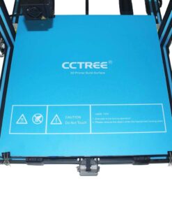 CCTREE 3D Printing Build Surface, 20" x 20" (510mm x 510mm) 3D Printer Heat Bed Platform Sheet with 3M Adhesive for Large Format Printers Such as The Creality CR-10 S5 (Pack of 2) 510*510mm CR 3D Printer 6 613wMXZec L