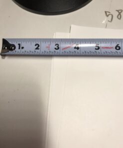 Komelon SM5425 Speed Mark Gripper Acrylic Coated Steel Blade Measuring Tape, 1-Inch X 25Ft , White 25 FT 39 613wbLxpYjL