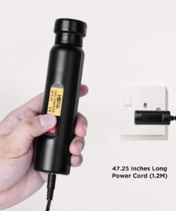 HBlife Bright Cool LED Light Egg Candler Tester for Watching Eggs Development, with 2 Soft Rubber Attachments for Eggs, Powered by Power Cord Only 19 613x6aeaeL