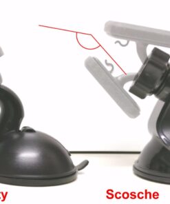 Scosche MAGWSM2 MagicMount Magnetic Suction Cup Mount for Car Windshield or Dashboard, 360° Adjustable Magnet Head, Universal Cell Phone Holder for Car, Compatible with iPhone, Samsung & All Devices Window / Dash Suction 1 Pack 31 613xksQwmL 1