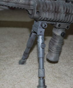 UTG Shooter's SWAT Bipod, Rubber Feet, Height 6.2"-6.7" , Black 57 613y0CMZ6yL