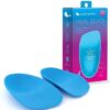 Heel That Pain Plantar Fasciitis Insoles | Heel Seats Foot Orthotic Inserts, Heel Cups for Heel Pain and Heel Spurs | Patented, Clinically Proven, 100% Guaranteed | Blue, Medium (W 6.5-10, M 5-8) Blue Firm Rubber Medium (Women's 6.5-10, Men's 5-8) 24 613y9qsUlL