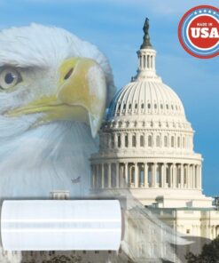 PSBM Stretch Wrap, 4 Pack, 18 Inch x 2000 Feet, 60 Gauge, Clear Plastic Cling, Cast Hand Stretch Film Rolls for Packaging Moving Packing Pallets 60 GA 13 613yokCg5L