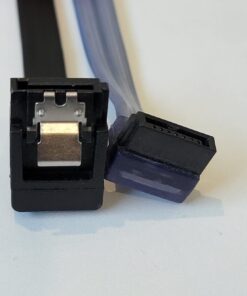 Cable Matters 3-Pack 90 Degree Right Angle SATA Cable 18 Inches (6.0 Gbps SATA III Cable , SATA SSD Cable, SATA 3 Cables) Black 49 613zcsPxdL