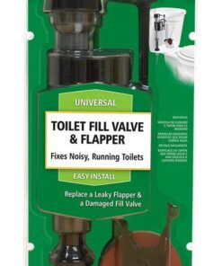 Fluidmaster 400CRP14 Fill Valve and 2-inch Flapper Repair Kit (Pack of 1) 1- Pack 30 614 zYInL