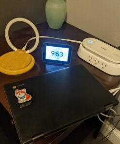 Anker 647 Charging Station (100W), 10-in-1 Power Strip with 6 AC, 1 USB-A, 1 USB-C, 2 Retractable USB C Cables (3ft), 5ft Extension Cord,Power Delivery for Conference Rooms, Desktop Accessory 64 6140E7BcRjL