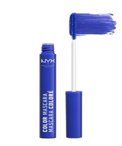 NYX Professional Makeup Color Mascara, Blue, 0.32 Ounce 0.32 Ounce (Pack of 1) 19 6141Q4icDSL