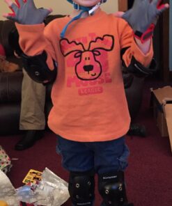 Schwinn Kids Bike Gloves Set, Knee and Elbow Pads, Protective Gear, Girls and Boys Bike Accessories, Black/Gray 34 61425nGhSZL