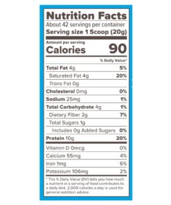 Primal Kitchen Primal Fuel Vanilla Coconut Whey Protein Drink Mix, Gluten and Soy Free, 1.85 Pounds 14 6144ipIr5FL