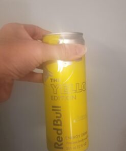 Red Bull Energy Drink, Tropical, Yellow Edition, 12 fl oz (24 Pack) 12 oz. can 23 6148SCzcwLL